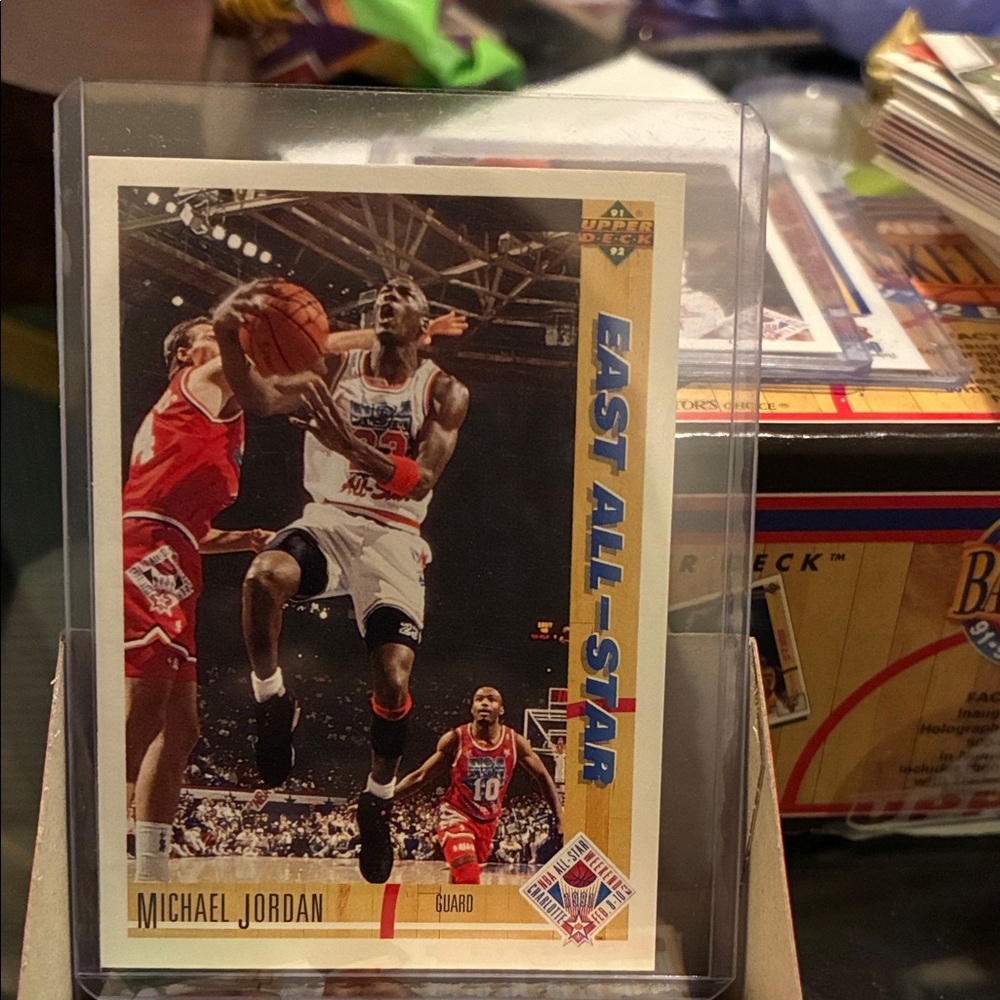 Michael Jordan Basketball Trading Card